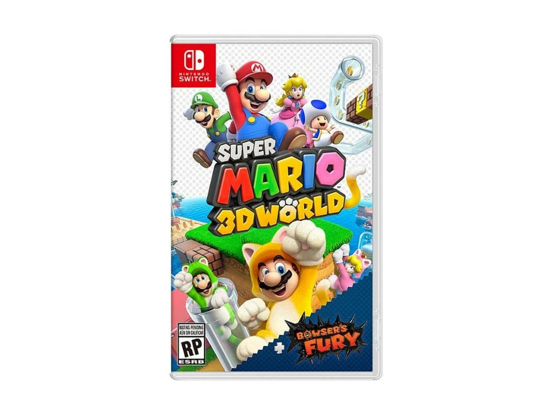 Jogo Nintendo Switch Super mario 3d world + bowsers fury