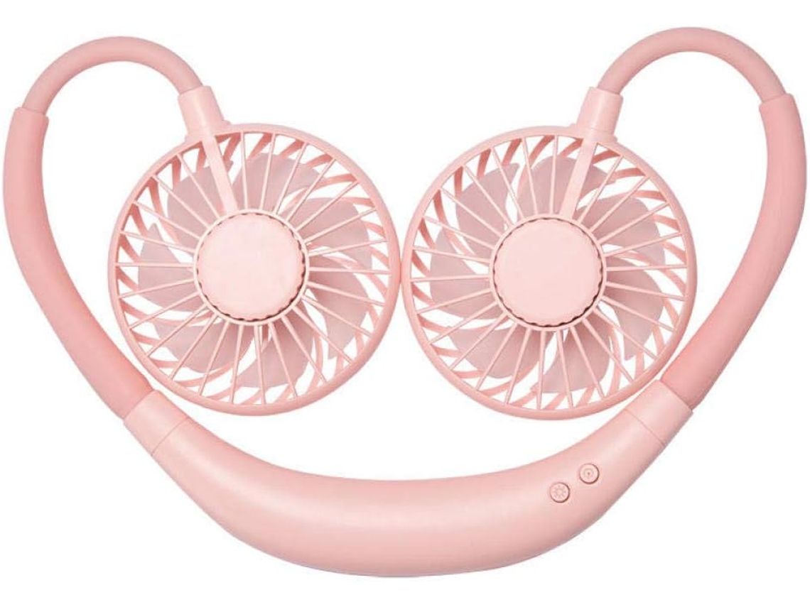 USB mini ventilador de pescoço portátil S/MARCA, 360g, uso doméstico e externo