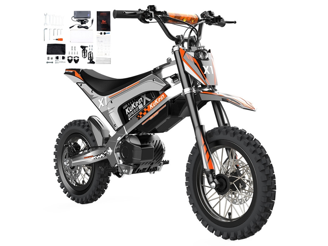 Bicicleta Elétrica Kukirin X1 Moto Elétrica Off-road 2000w 50km/h Motor Central Bateria 20.8ah Travões Hidráulicos Adulto Cross Pit Bike Ip65