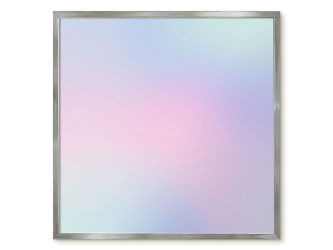 Quadro de parede magnético verde Harmonia para escritório Espelharte (50x50 cm)