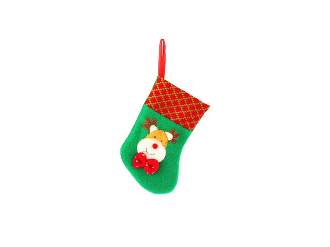 Laxiscreed Meias De Natal Decorativas Com Pônei E Rena Para Árvore E Presentes Natalícios