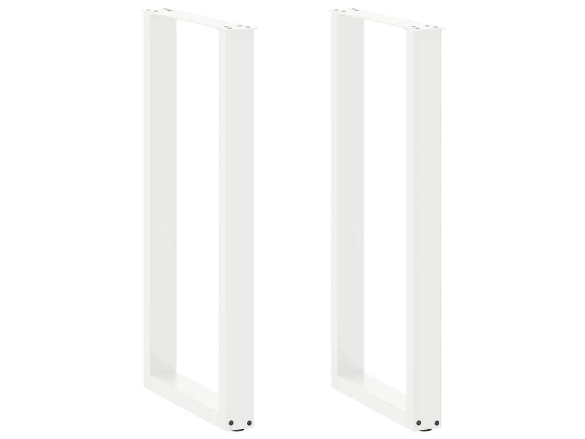 Bar Table Leg, Bar Table Legs Vidaxl Branco Aço (50 X (100-101) Cm)