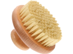 Escova De Banho Manual Madeira Vicasky, Escova Corporal Esfoliante Confortável Para Homens E Mulheres, Para Uso No