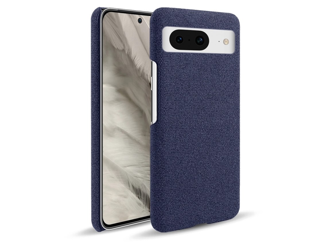 Zsanfs Capa Tecido Para Google Pixel 9, Antichoque, Cor Azul