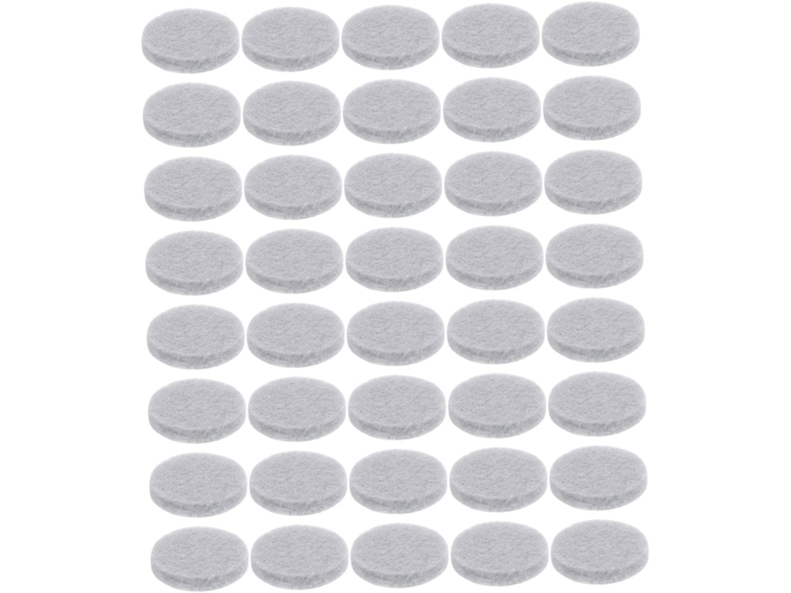 100-protetores De Feltro Antiderrapantes Para Móveis, Almofadas Antiaderentes, 20x3 Mm, Cinza, Protetores Para Sofás