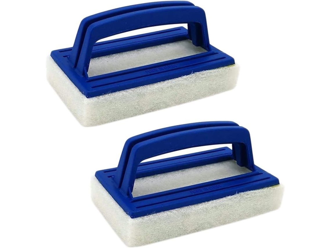 Cepillos de Pared para Piscina Esponja Suave Con Mango para Spas Acuarios Y Albercas
