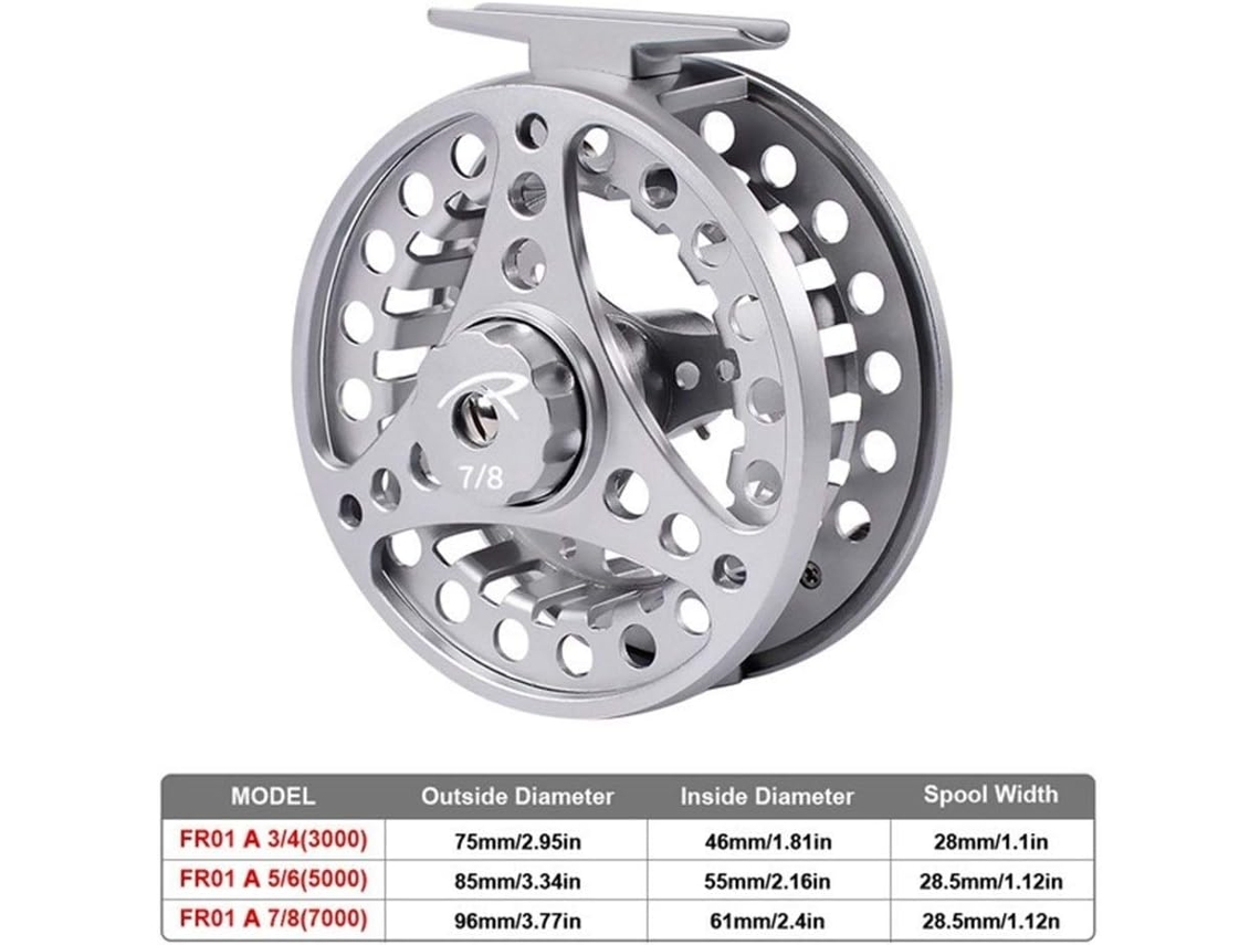 Carretel Metal Long Cast S/MARCA