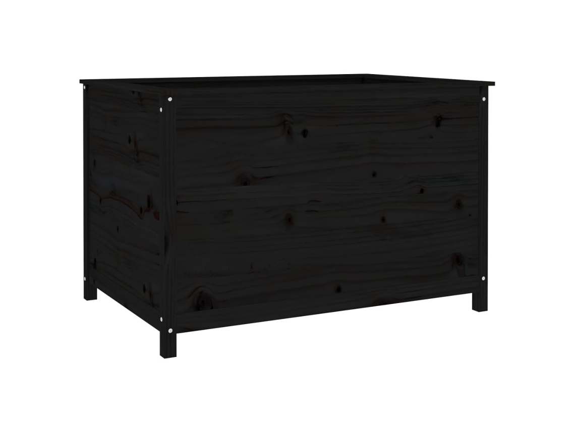 Garden Raised Bed, Garden Raised Beds Vidaxl Preto Madeira De Pinho (119.5 X 82.5 X 78 Cm)