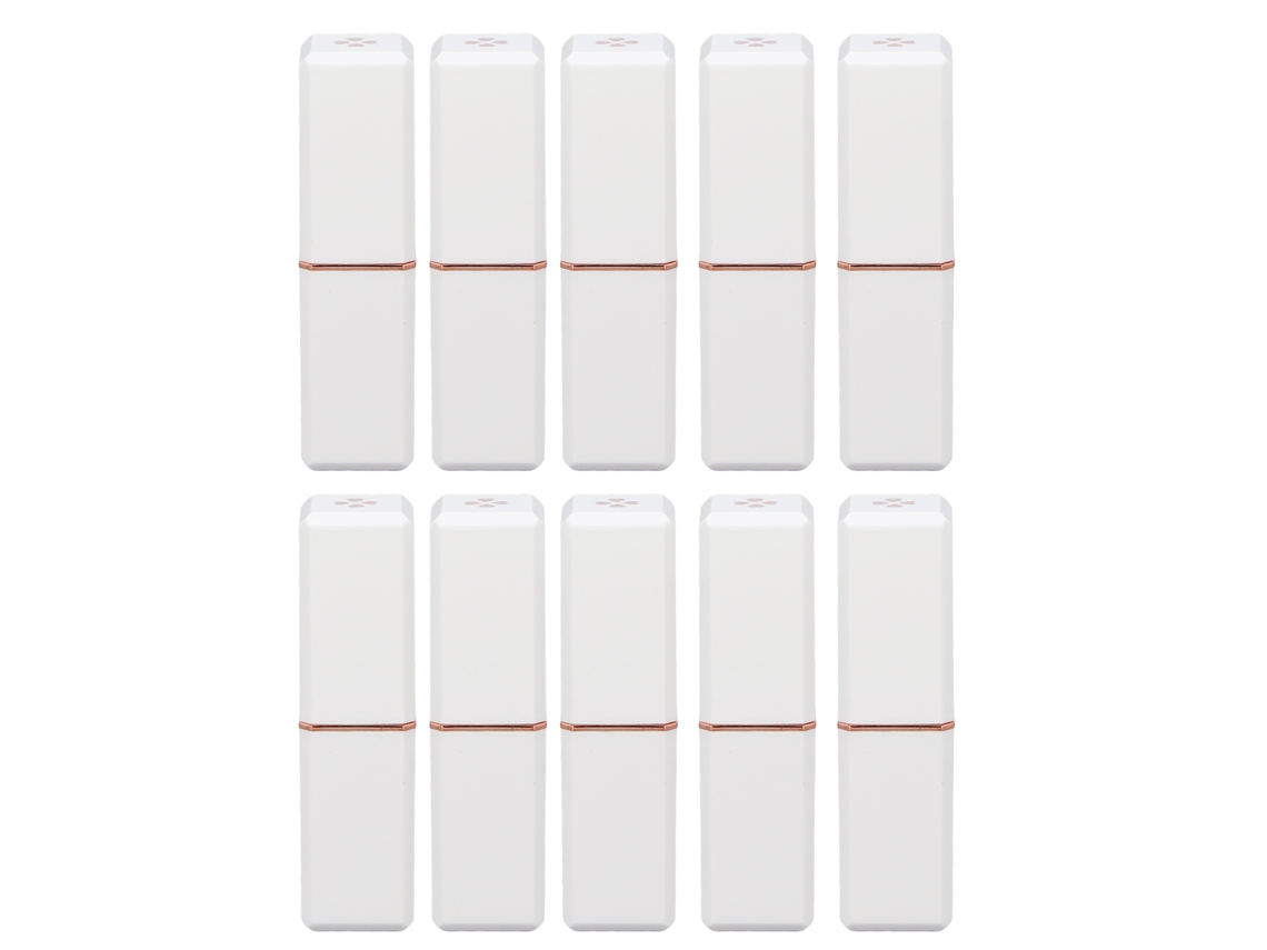 10 Tubes De Batom Portáteis Vazios Diy Recarregáveis Bálsamo Labial