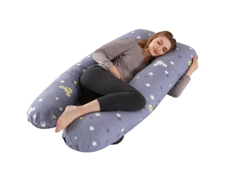 Travesseiro de gravidez, Travesseiro de amamentação em formato de U, Travesseiro de maternidade para dormir, Lavável, Hautstore