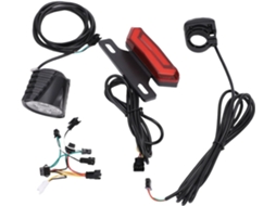Conjunto De Luzes Led Para Bicicleta, Farol Alto E Luz Freio