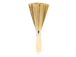 Escova de Bambu Natural para Cozinha Limpa Panelas Tigelas Ecologica Duravel 29cm