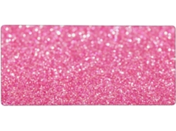 Mousepad Grande para Computador com Estampa de Glitter Rosa Brilhante e Base Borracha Antiderrapante, 40 X 90