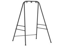 Suporte para Cadeira Suspensa Rede 183cm, Estrutura de Aço e Almofadas Antiderrapantes Preto | S/MARCA