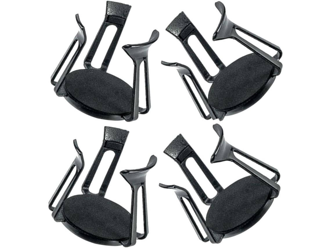 Conjunto de 4 peças de suporte para bebidas antiderrapantes e autossustentáveis, organizador multifuncional.