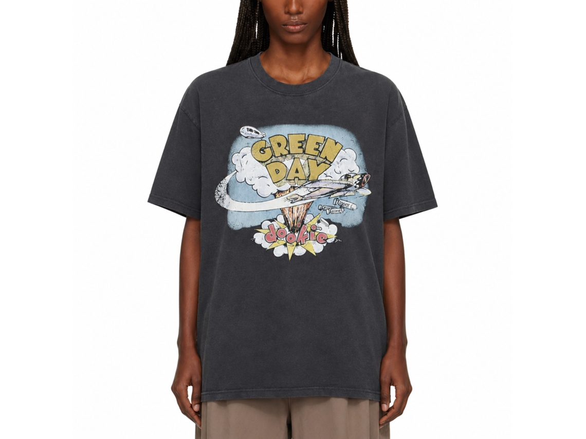 Green Day Dookie Vintage T-shirt Unisex Adults Size:s