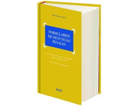 Livro Formularios De Denuncias Penales de Javier Alonso García (Espanhol)
