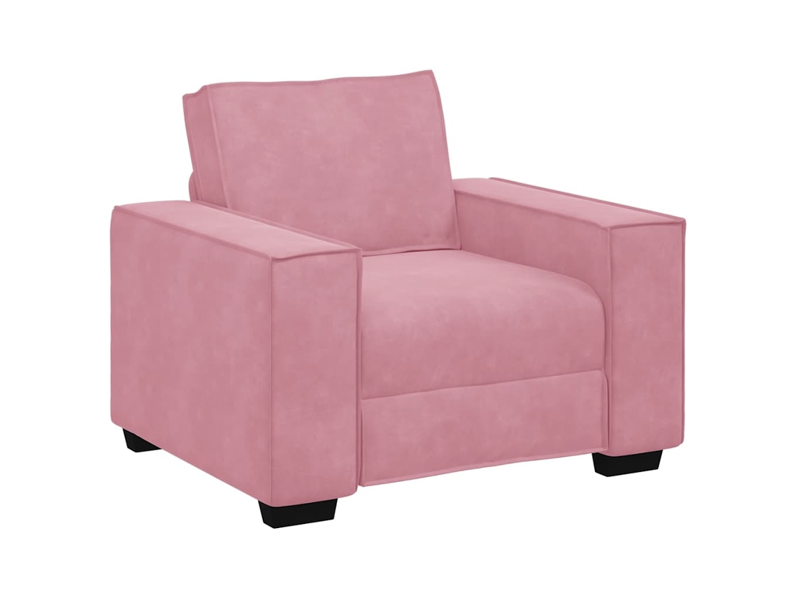 Sofa Chair, Sofa Chairs Vidaxl Cor-de-rosa Veludo (n/a)