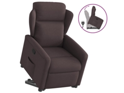 Stand Up Recliner Chair, Stand Up Recliner Chairs Vidaxl Marrom Tecido