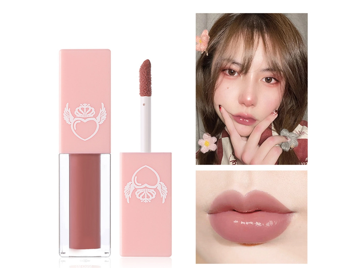 Bálsamo Labial Hidratante Para Mulheres E Meninas Maquiagem Lápis Labial Líquido De Longa Duração Pigmentado Tipo 5