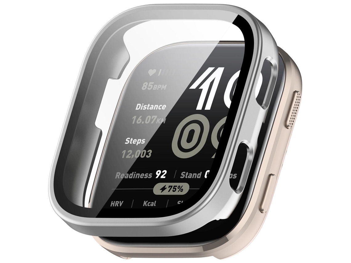 Capa para Amazfit Bip 6 Película Temperada Prata GERTIZ