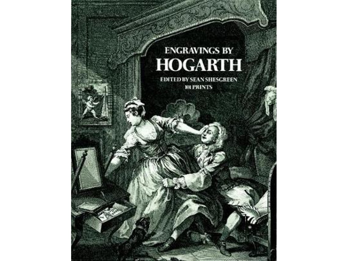 Livro Engravings de William Hogarth (Inglês)