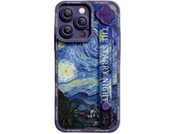 Capa Van Gogh Estrelada para iPhone 31 Preto