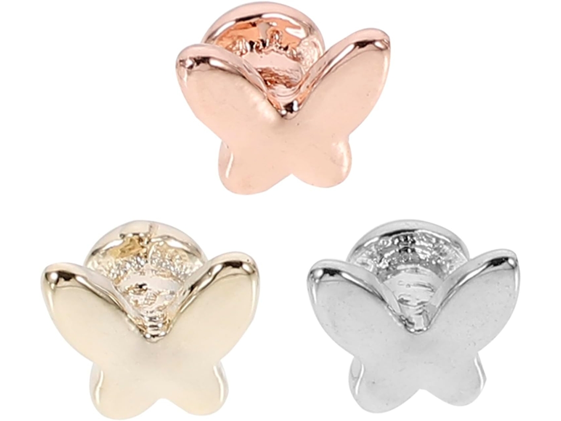 Conjunto De 3 Peças De Tachas Decorativas Para Pulseira, Acessórios Duráveis Para Smartwatches, Inst Gokoco