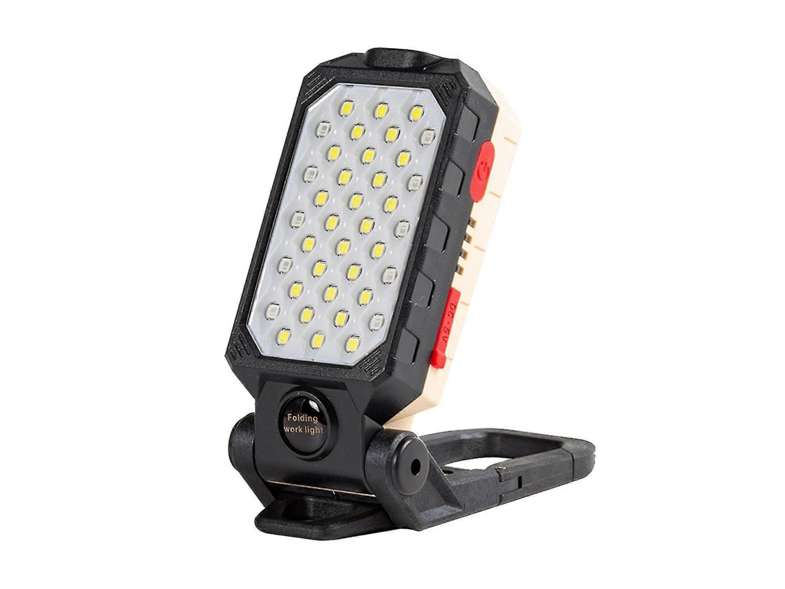 Luz De Trabalho Led Magnética Para Acampamento Ao Ar Livre Com Suporte Integrado E Usb Olysi Shop