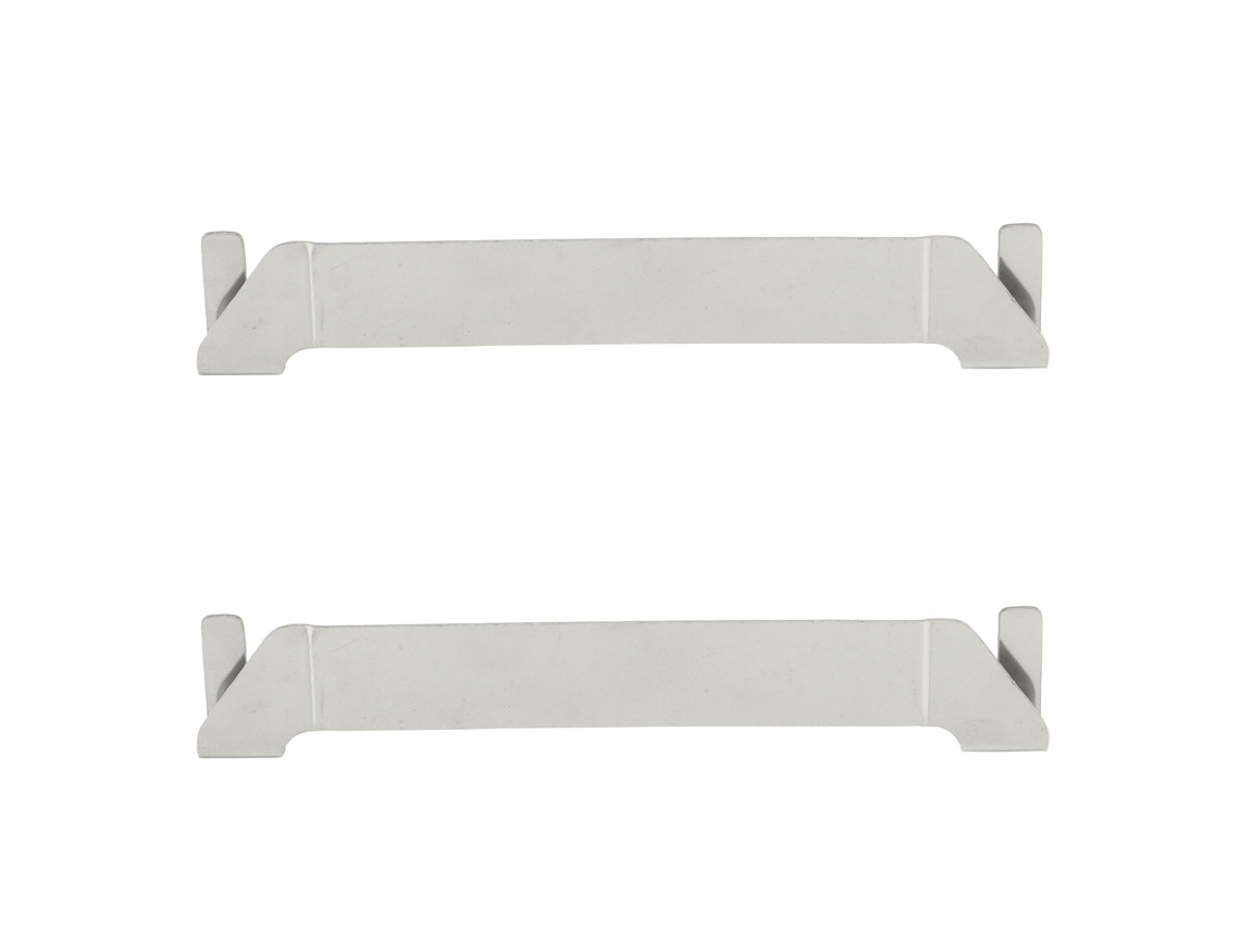 2pcs Suporte para Utensílios de Frigideira Aço Inoxidável para Churrasco Ferramentas Griddle S/MARCA