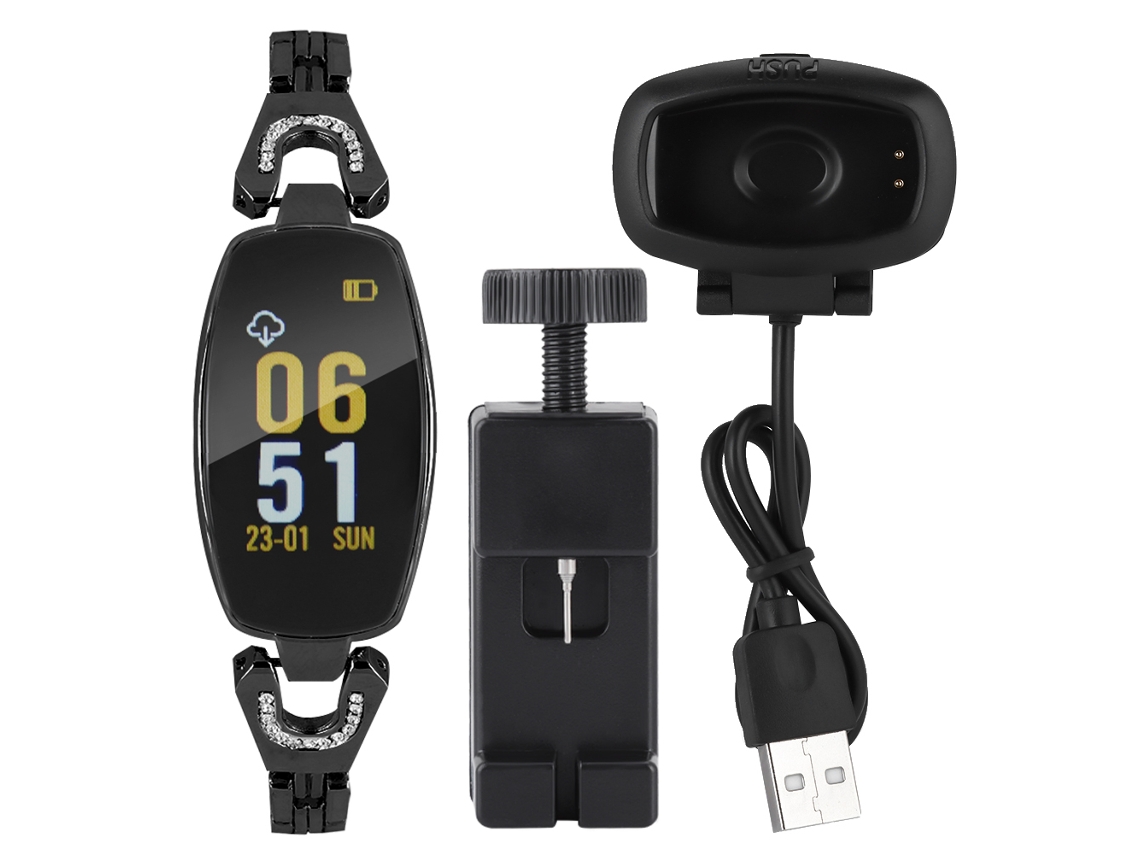 Pulseira inteligente com monitoramento de saúde EOOCOO