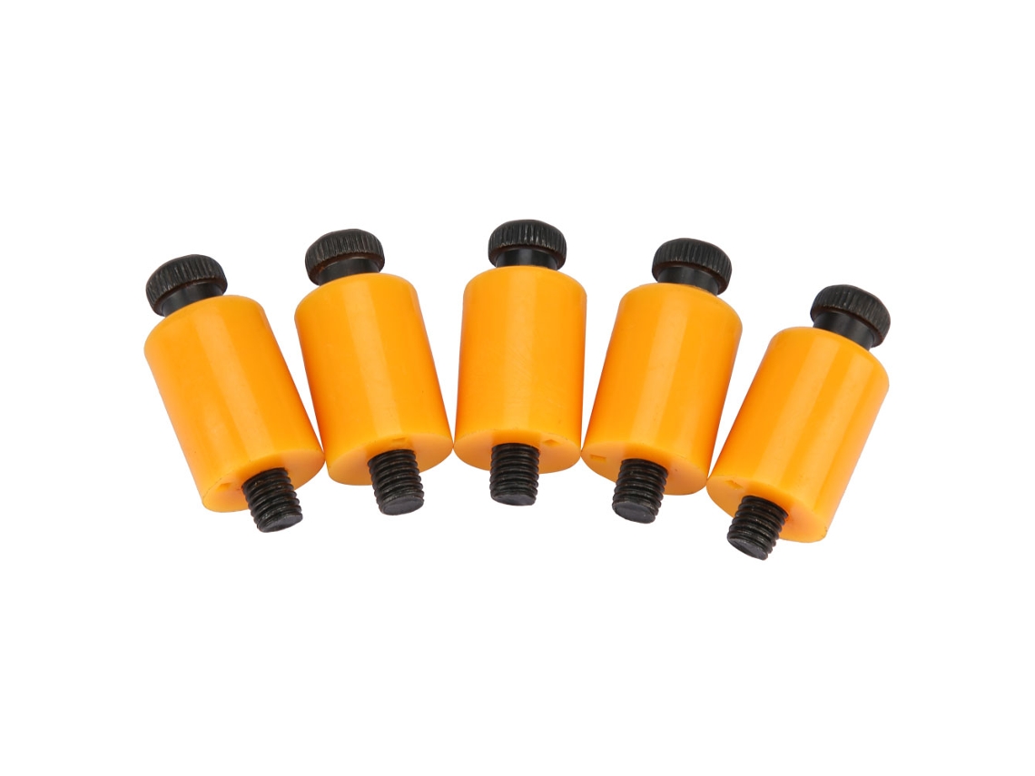 Kit De 5 Parafusos De Ombro Com Cabeça De Soprador E Segurança De Nylon D20 M8