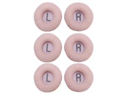 ALMOFADAS Mali para fones Tune 600BTN, 660NC, 510BT, T450BT, T500BT, rosa claro (6 peças)