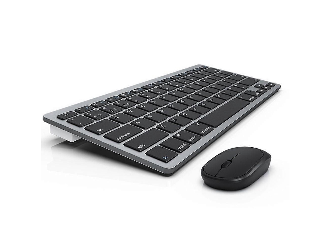 Conjunto De Teclado E Mouse Sem Fio Bluetooth Silencioso B666ms 800 Compatível Com Ios/windows Aquaforge