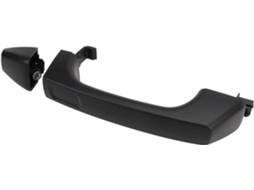 Maçaneta Externa Da Porta Automotiva Diydeg 1253074667 Para H3 2006-2010, Para Preta