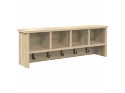 Maison Exclusive - Cabideiro De Parede Carvalho Sonoma 75 X 16 X 26 Cm