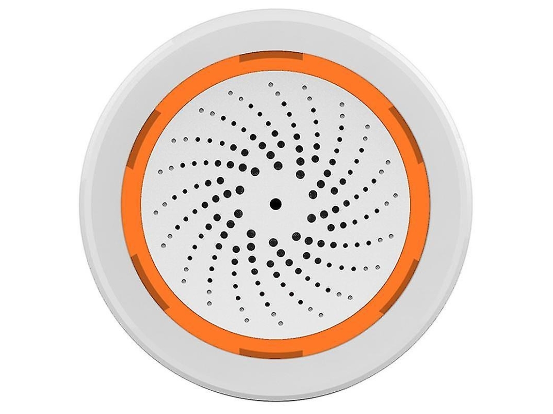 Lurelia Sensor De Som E Luz Zigbee Neo 90db Tuya Smart Life Com Sensor De Alarme De Sirene Integrado