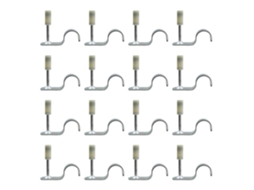 Conjunto de 100 Pregos para Telhado AQUAFORGE