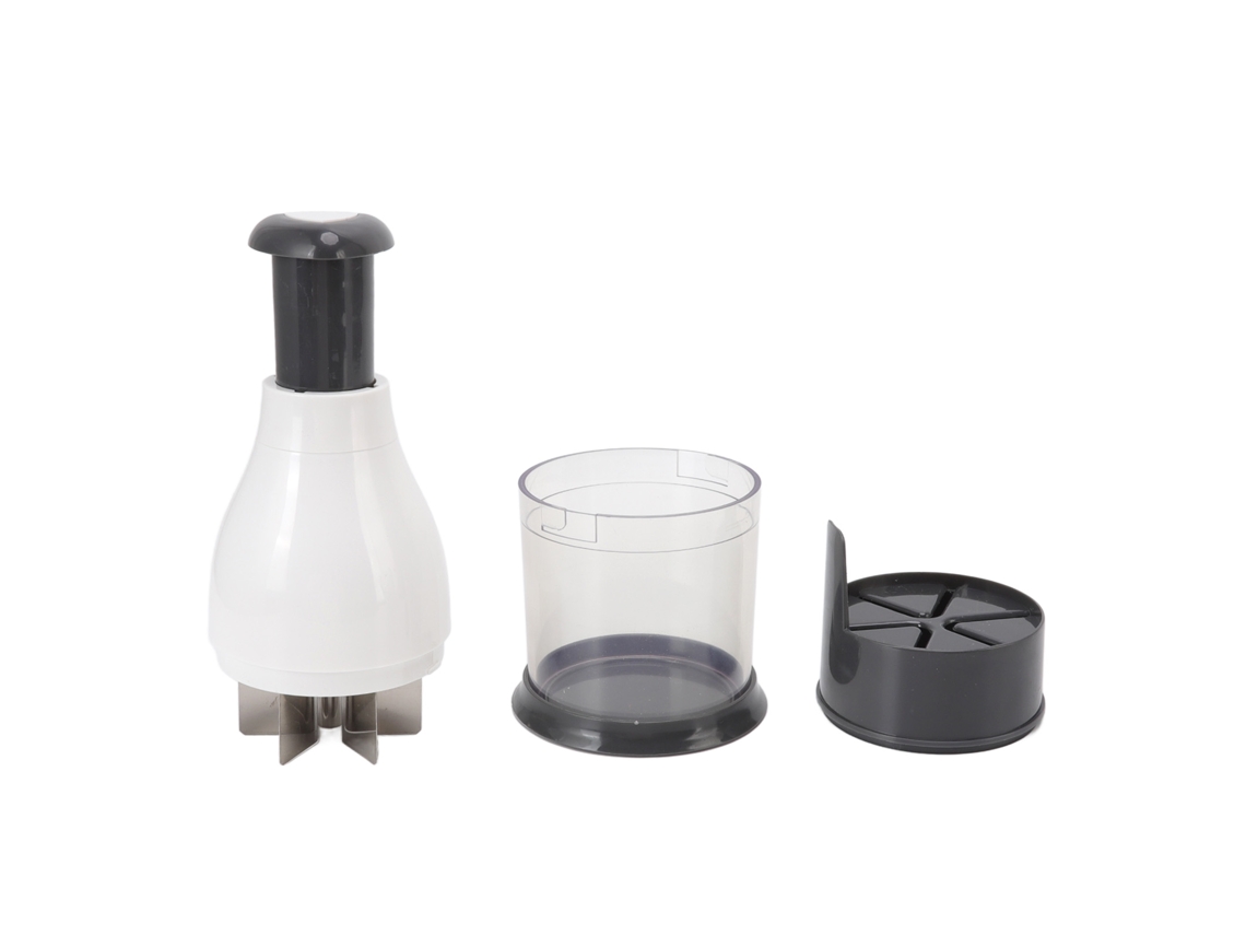 Moedor manual mini de legumes com lâmina de aço inox | S/MARCA
