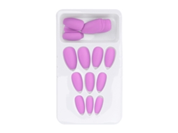 24pcs Unhas Falsas De Cobertura Completa Matte Pontas De Unha Ferramenta De Manicure Para Mulheres E Meninas F138