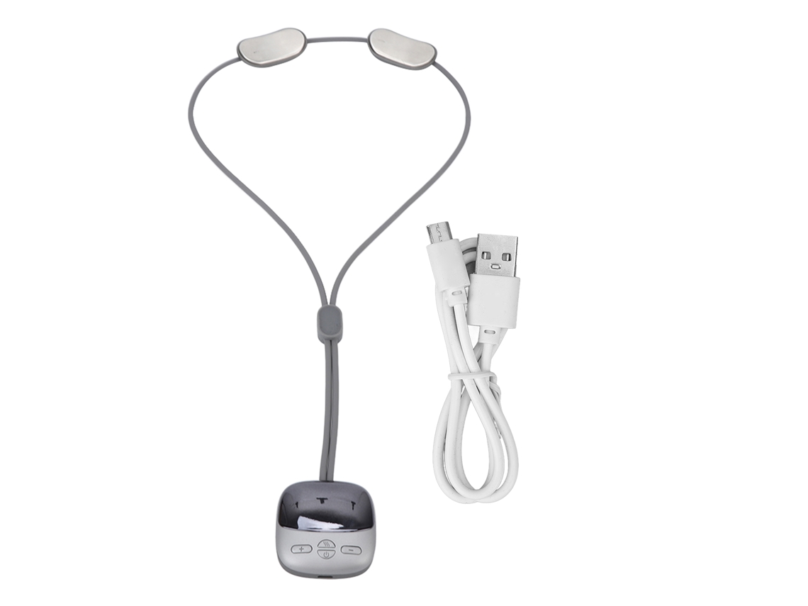 Massageador De Pescoço Com Eletroterapia Ems Pulse, Alívio Inteligente Da Dor E Calor.