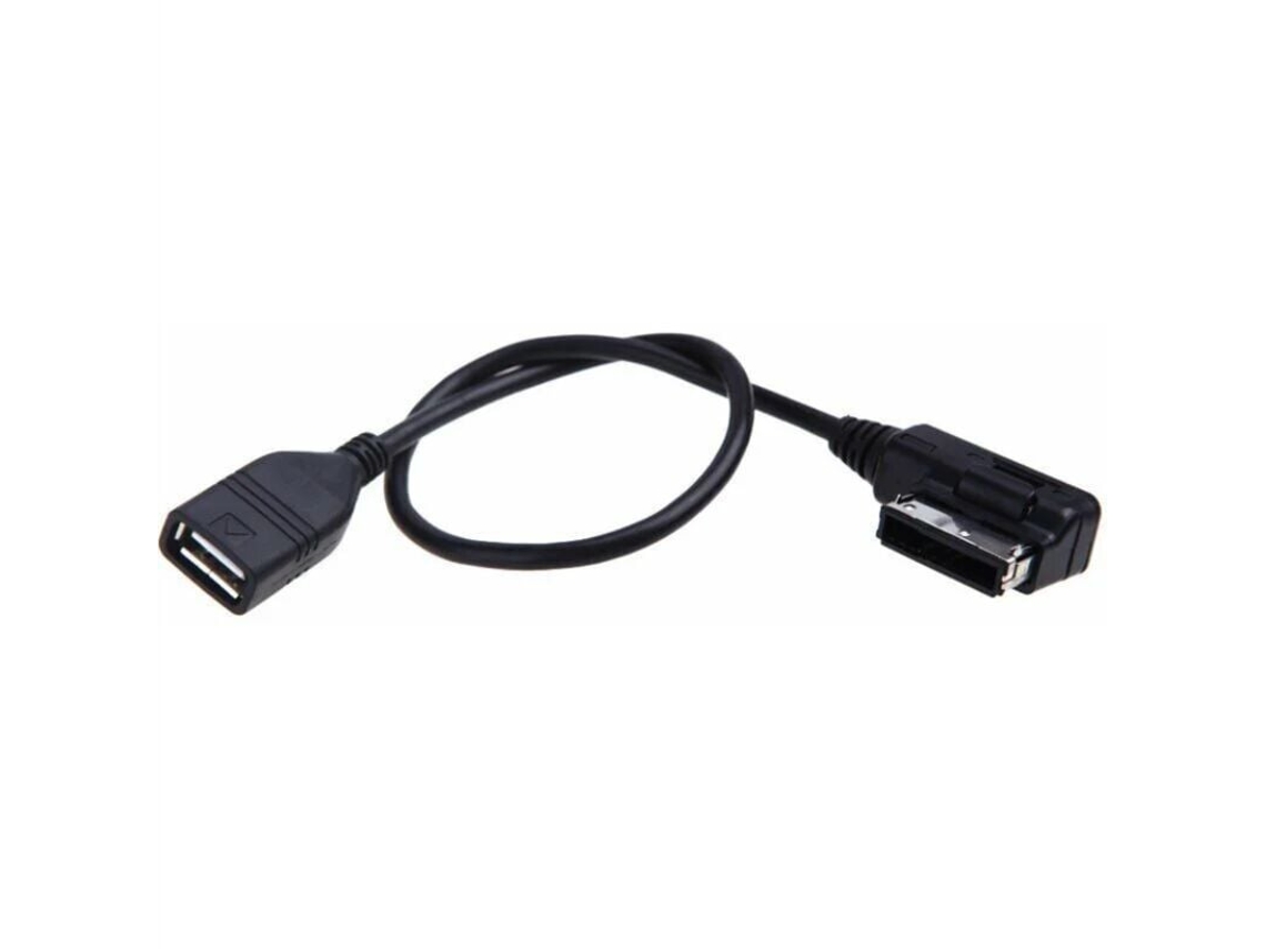 Cabo De Áudio Automotivo Com Interface Usb Ami Para Audi Aquaforge