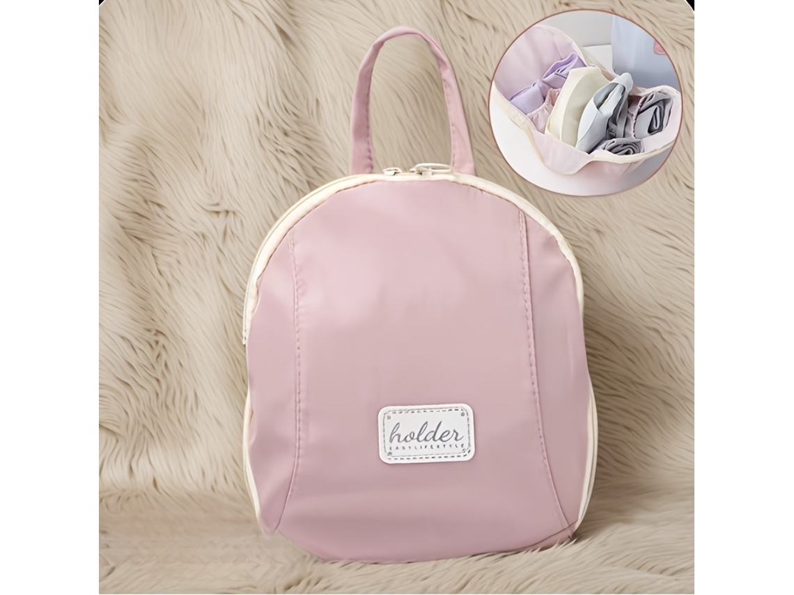 Acessórios De Viagem: Uma Bolsa Organizadora Três Em Um Para Roupas Íntimas, Meias E Calcinhas, Essencial Para Viagens A Negócios
