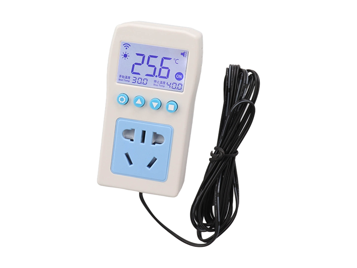 Laxiscreed Controlador Wi-fi Com Display Digital Inteligente Para Controlo De Temperatura Remoto E Automático