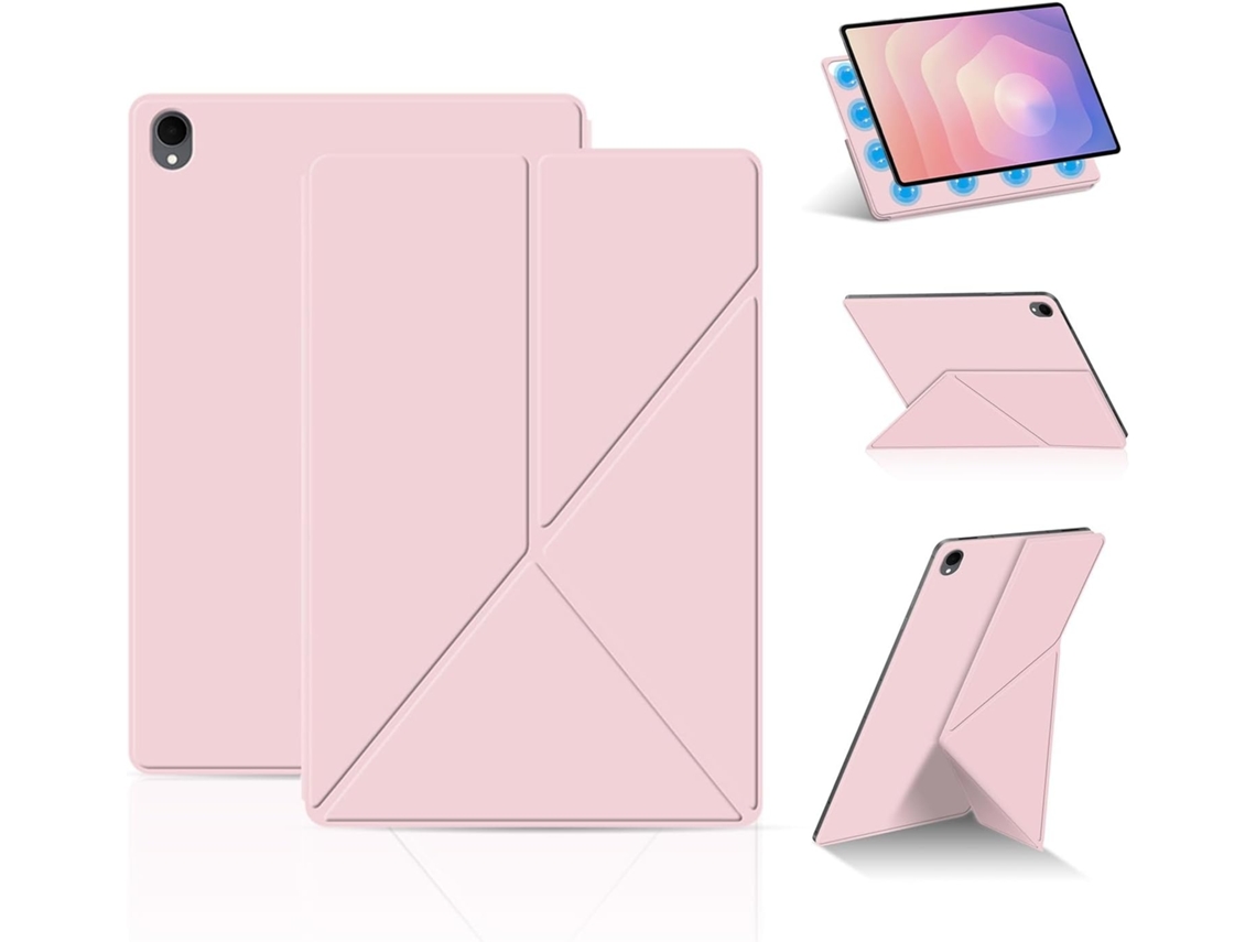 Tressino Capa Tablet Para Samsung Galaxy Tab S11 2025 Sm X730/x736b Capa Protetora Resistente A Quedas Rosa (11 Polegadas)