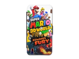 Capa Flip Para Iphone Air Da Apple Com Tema Super Mario 3d World E Bowser Fury