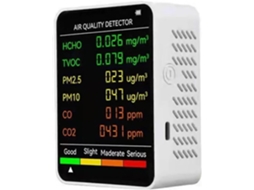 Moniteur de Qualité L'air 6 em 1, Affection Automatique Multifonctionnel SFUSHOS