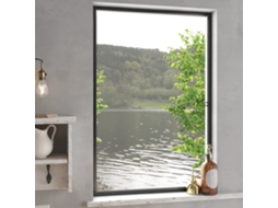 Vidaxl Tela Anti-insetos Para Janelas 80x120 Cm Antracite