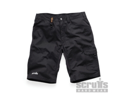 SCRUFFS T55452 Pantalón Corto Trade Flex Color Negro