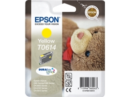 Tinteiro EPSON T0614 Amarelo (C13T06144020) — Nº Páginas aprox: 250 | Amarelo